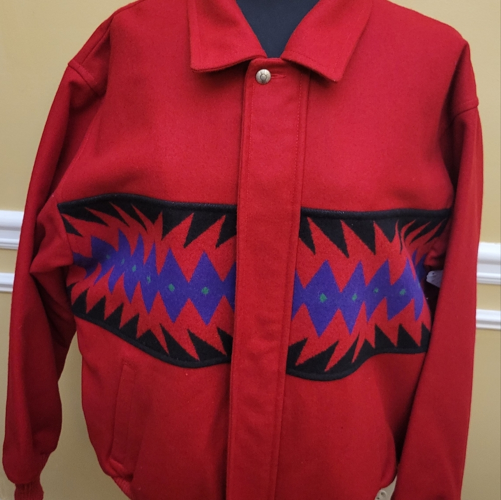 Pendleton Multi-Colored Wool "High Grade Western … - image 1